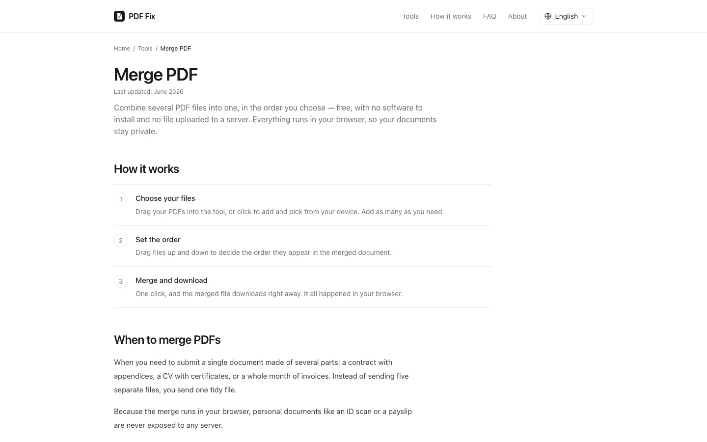 PDF Fix — screenshot